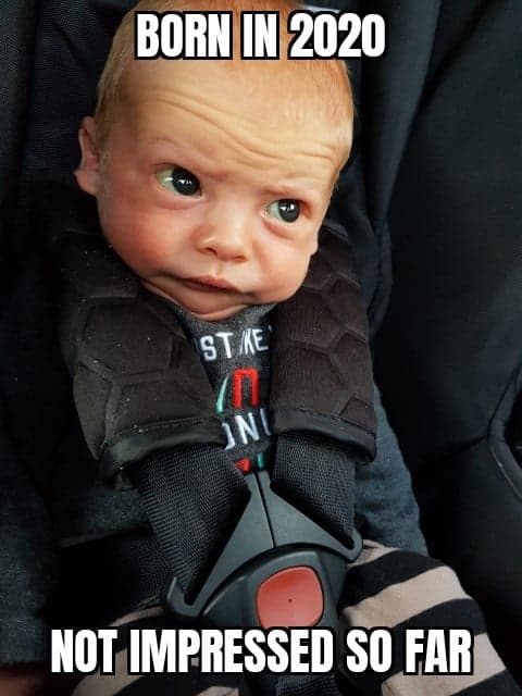 baby hola not impressed with destination weddings and COVID-19.