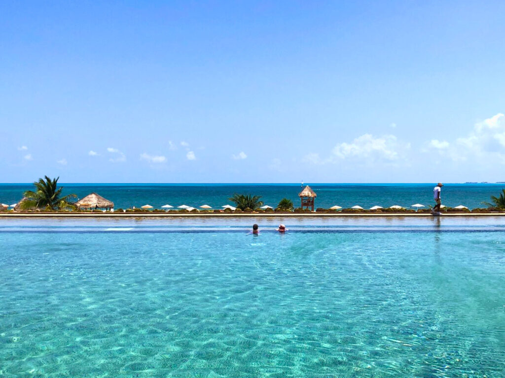 View of Dreams Playa Mujeres infinity pool