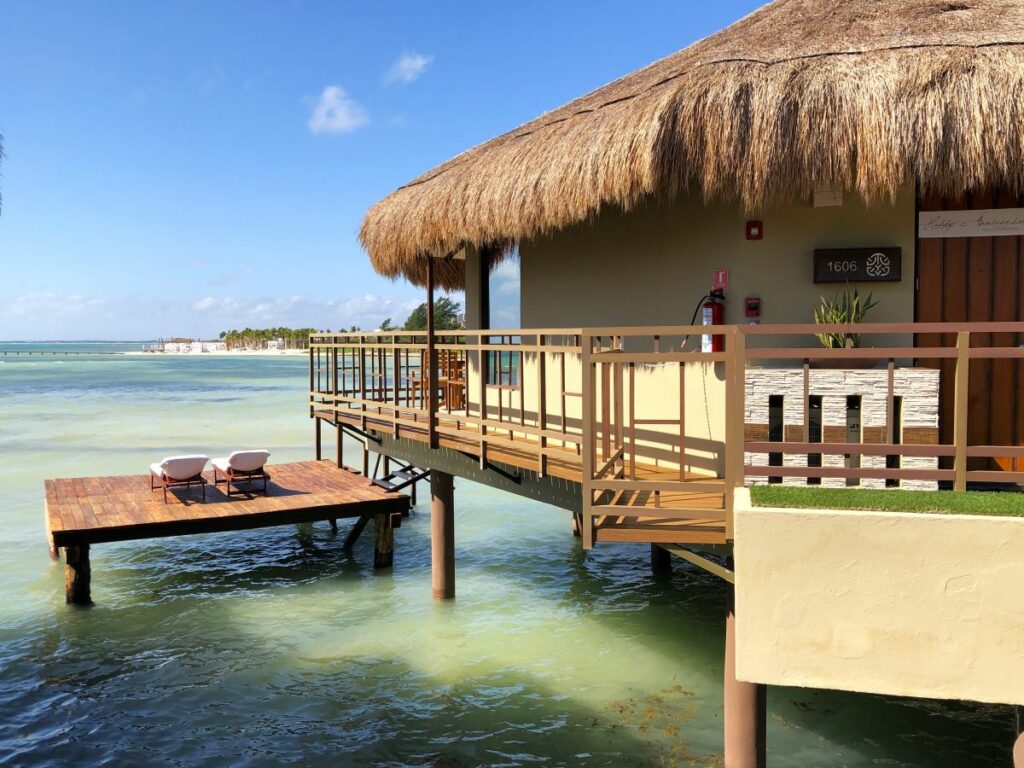 el dorado maroma palafitos over the water bungalos