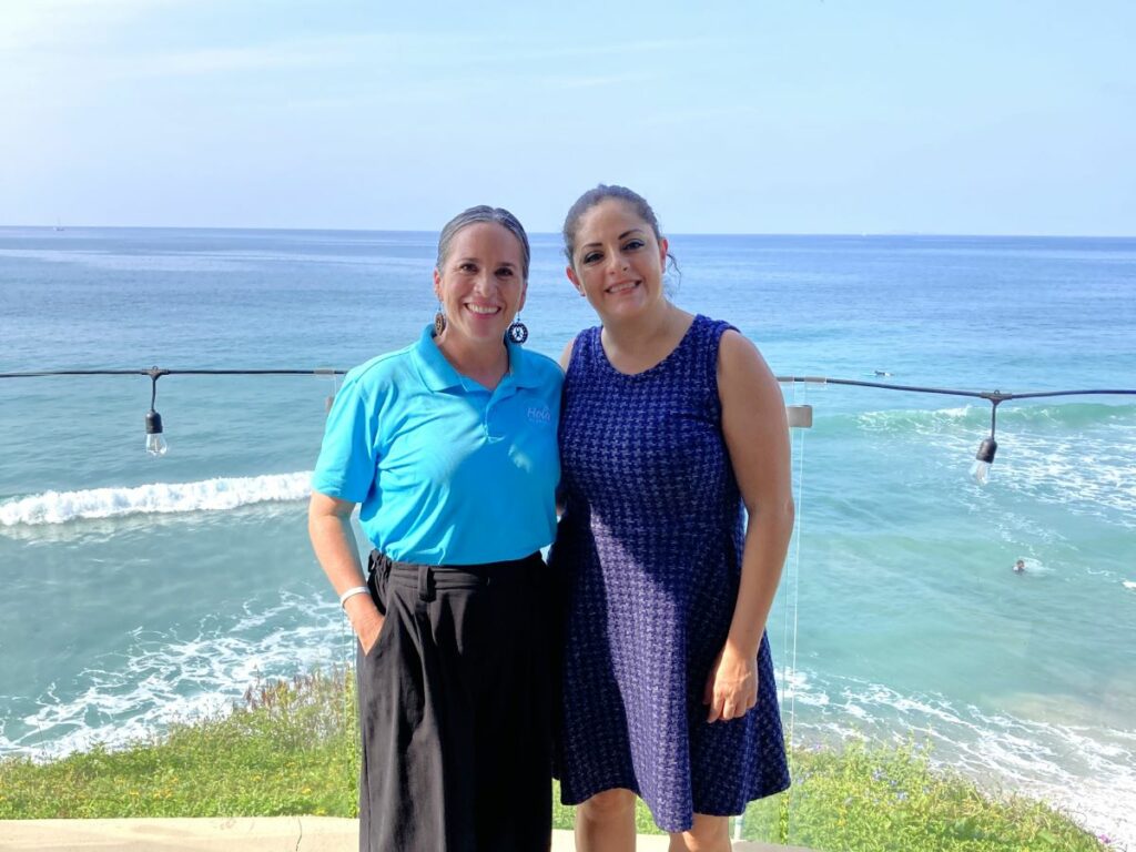 Destination wedding travel agent Ivette Riquelme visiting with Armony Luxury Resort
