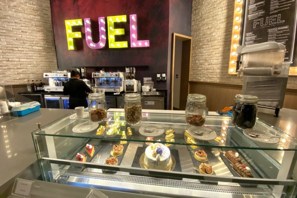 coffee shop at an all inclusive hotel in cancun
