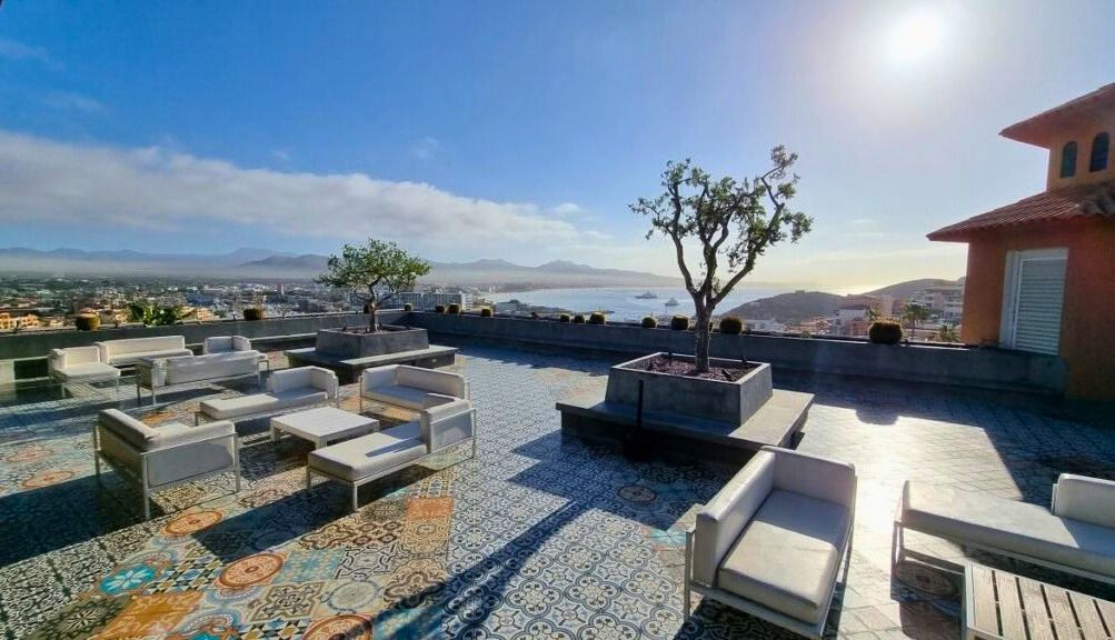 Terrace of the Sandos Finisterra resort