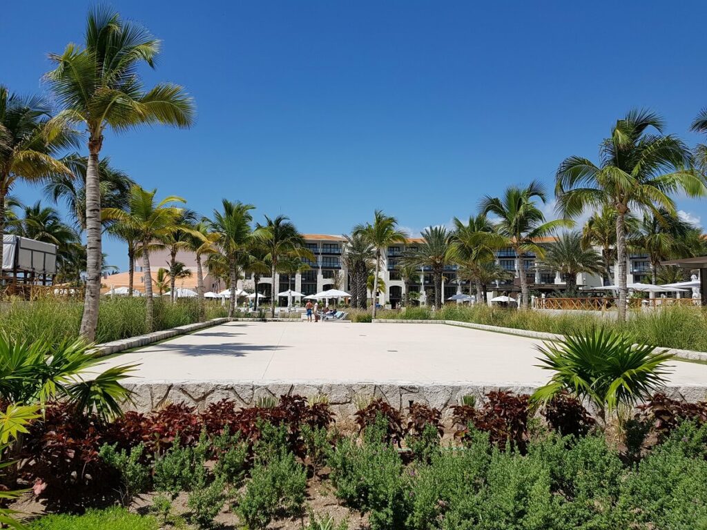unico weddings terrace area