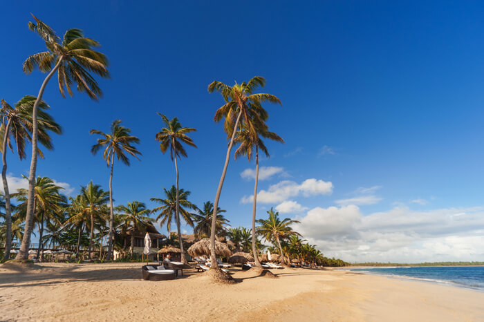 Pristinewhite sand beach at the Zoetry Agua Punta Cana