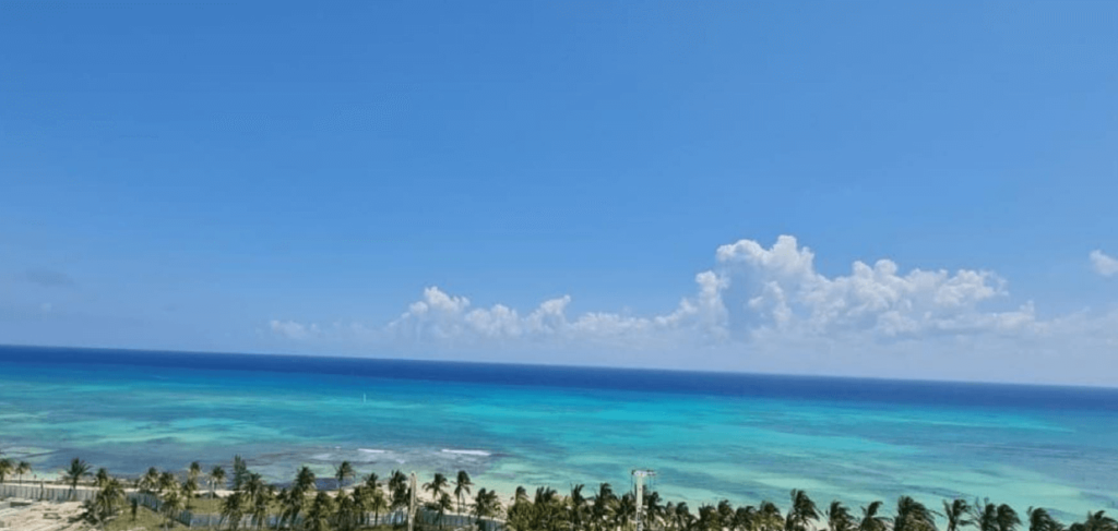 Blue ocean at Secrets Playa del Carmen Wedding